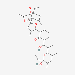 molecular formula C33H58O7 B1253800 Antibiotic X 14889D CAS No. 97671-94-8