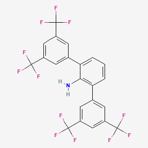 2,6-Bis[3,5-bis(trifluoromethyl)phenyl]aniline