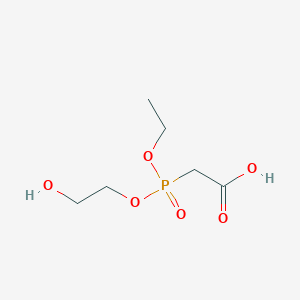 [Ethoxy(2-hydroxyethoxy)phosphoryl]acetic acid