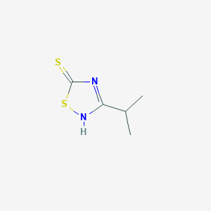 3-(Propan-2-yl)-1,2,4-thiadiazole-5(2H)-thione