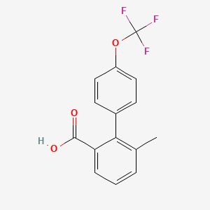 6-Methyl-4'-(trifluoromethoxy)biphenyl-2-carboxylic acid