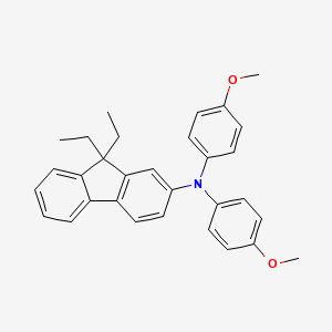 9,9-Diethyl-N,N-bis(4-methoxyphenyl)-9H-fluoren-2-amine