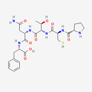 L-Phenylalanine, L-prolyl-L-cysteinyl-L-threonyl-L-asparaginyl-