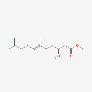 Methyl 3-hydroxy-6,10-dimethylundeca-6,10-dienoate