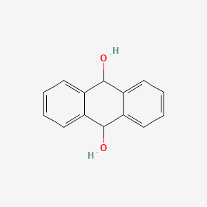 molecular formula C14H12O2 B1253839 9,10-二氢蒽-9,10-二醇 CAS No. 58343-58-1