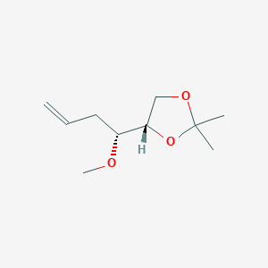 (4S)-4-[(1R)-1-methoxybut-3-enyl]-2,2-dimethyl-1,3-dioxolane