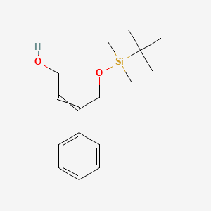 4-{[tert-Butyl(dimethyl)silyl]oxy}-3-phenylbut-2-en-1-ol