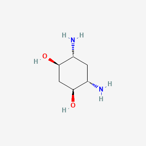 molecular formula C6H14N2O2 B1253846 2,5-Dideoxystreptamine 