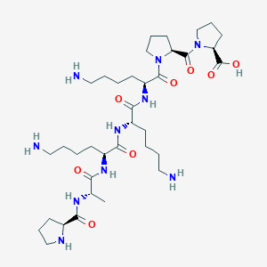 L-Prolyl-L-alanyl-L-lysyl-L-lysyl-L-lysyl-L-prolyl-L-proline