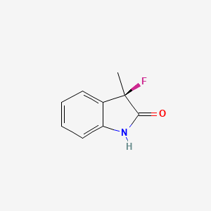 (3R)-3-Fluoro-3-methyl-1,3-dihydro-2H-indol-2-one