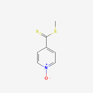 4-Pyridinecarbodithioic acid, methyl ester, 1-oxide