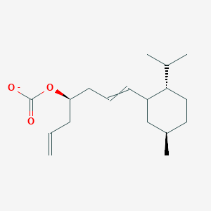 (4R)-1-[(2S,5R)-5-Methyl-2-(propan-2-yl)cyclohexyl]hepta-1,6-dien-4-yl carbonate