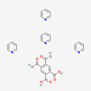 Benzene-1,2,4,5-tetracarboxylic acid;pyridine