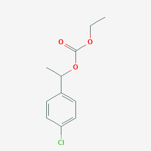 Carbonic acid, 1-(4-chlorophenyl)ethyl ethyl ester