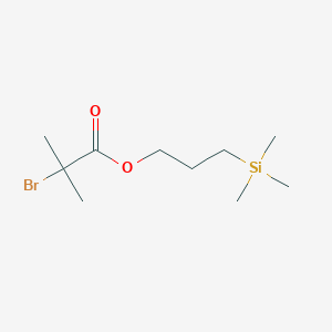 3-(Trimethylsilyl)propyl 2-bromo-2-methylpropanoate