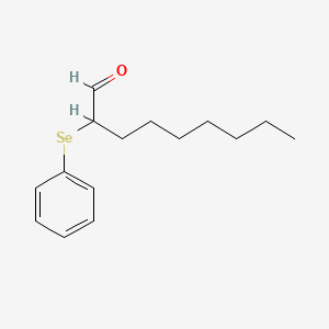 Nonanal, 2-(phenylseleno)-