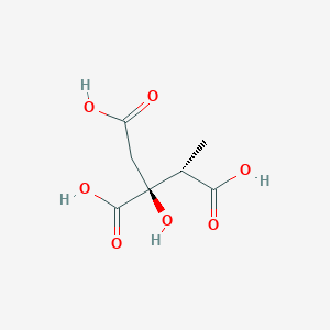 molecular formula C7H10O7 B1253913 (2S,3S)-2-methylcitric acid 