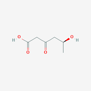 (5S)-5-Hydroxy-3-oxohexanoic acid