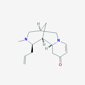 (1S,2R,9R,12R)-11-methyl-12-prop-2-enyl-7,11-diazatricyclo[7.3.1.02,7]tridec-5-en-4-one