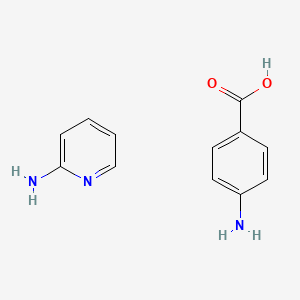 4-Aminobenzoic acid;pyridin-2-amine