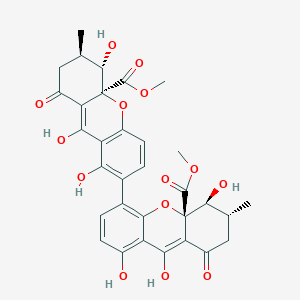 molecular formula C32H30O14 B1253918 Penicillixanthone A 