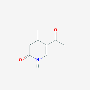 5-Acetyl-4-methyl-3,4-dihydropyridin-2(1H)-one