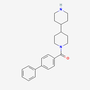 ([1,1'-Biphenyl]-4-yl)([4,4'-bipiperidin]-1-yl)methanone