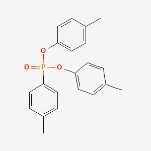 Bis(4-methylphenyl) (4-methylphenyl)phosphonate