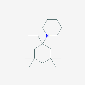 Piperidine, 1-(1-ethyl-3,3,5,5-tetramethylcyclohexyl)-