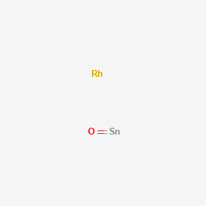 lambda~2~-Stannanone--rhodium (1/1)