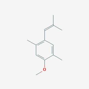 1-Methoxy-2,5-dimethyl-4-(2-methylprop-1-en-1-yl)benzene