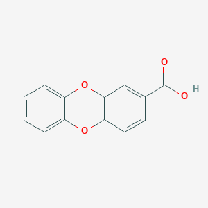 molecular formula C13H8O4 B1253967 Oxanthrene-2-carboxylic acid 