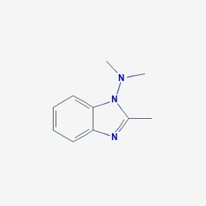 B125398 N,N,2-Trimethyl-1H-benzo[d]imidazol-1-amine CAS No. 148320-51-8