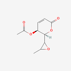 [(2R,3S)-2-(3-methyloxiran-2-yl)-6-oxo-2,3-dihydropyran-3-yl] acetate