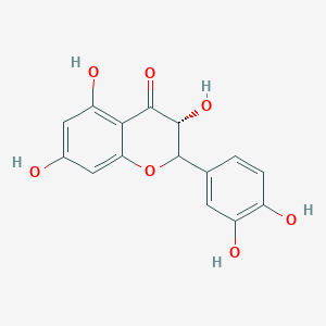 (3R)-2-(3,4-dihydroxyphenyl)-3,5,7-trihydroxy-2,3-dihydro-4H-chromen-4-one