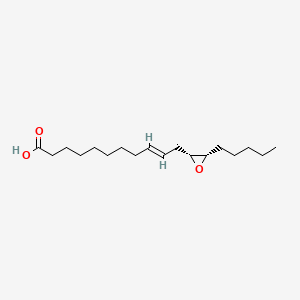 molecular formula C18H32O3 B1253989 (9E,12R,13S)-12,13-Epoxy-9-octadecenoic acid 