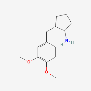 2-(3,4-Dimethoxybenzyl)cyclopentylamine