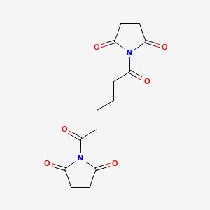 2,5-Pyrrolidinedione, 1,1'-(1,6-dioxo-1,6-hexanediyl)bis-