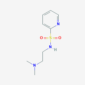 B12540048 N-[2-(Dimethylamino)ethyl]-2-pyridinesulfonamide CAS No. 864684-88-8