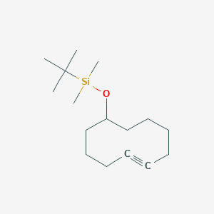 tert-Butyl[(cyclodec-5-yn-1-yl)oxy]dimethylsilane