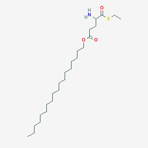 Octadecyl 4-amino-5-(ethylsulfanyl)-5-oxopentanoate