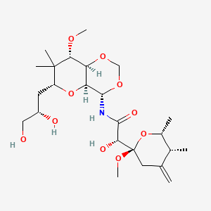 molecular formula C24H41NO10 B1254009 Mycalamide A 