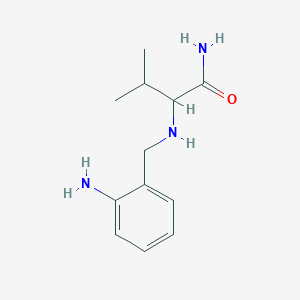 N~2~-[(2-Aminophenyl)methyl]valinamide