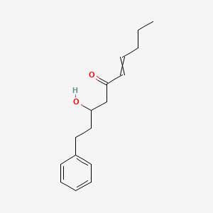 3-Hydroxy-1-phenyldec-6-en-5-one