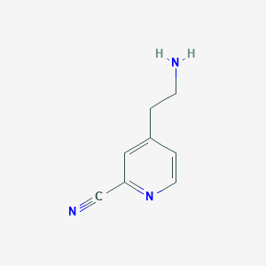 4-(2-Aminoethyl)picolinonitrile