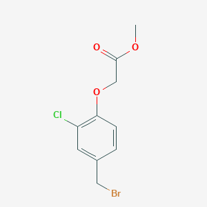 Methyl 2-(4-(bromomethyl)-2-chlorophenoxy)acetate