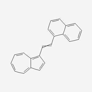 1-[2-(Naphthalen-1-yl)ethenyl]azulene