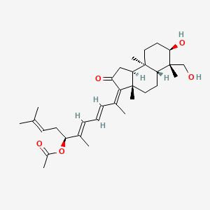 molecular formula C32H48O5 B1254029 Stelliferin G 