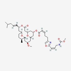 molecular formula C38H56N2O10 B1254031 Leucascandrolide A 