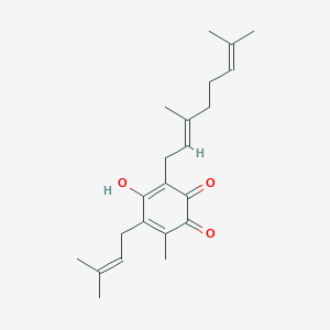 molecular formula C22H30O3 B1254032 Piperogalone 